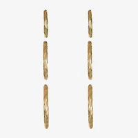 Liz Claiborne Womens Hypoallergenic 3 Pair Earring Set
