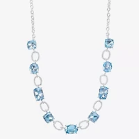 Monet Jewelry Rope Twist Link Womens 17 Inch Collar Necklace
