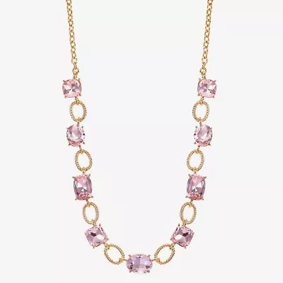 Monet Jewelry Rope Twist Link Womens 17 Inch Collar Necklace