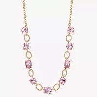 Monet Jewelry Rope Twist Link Womens 17 Inch Collar Necklace