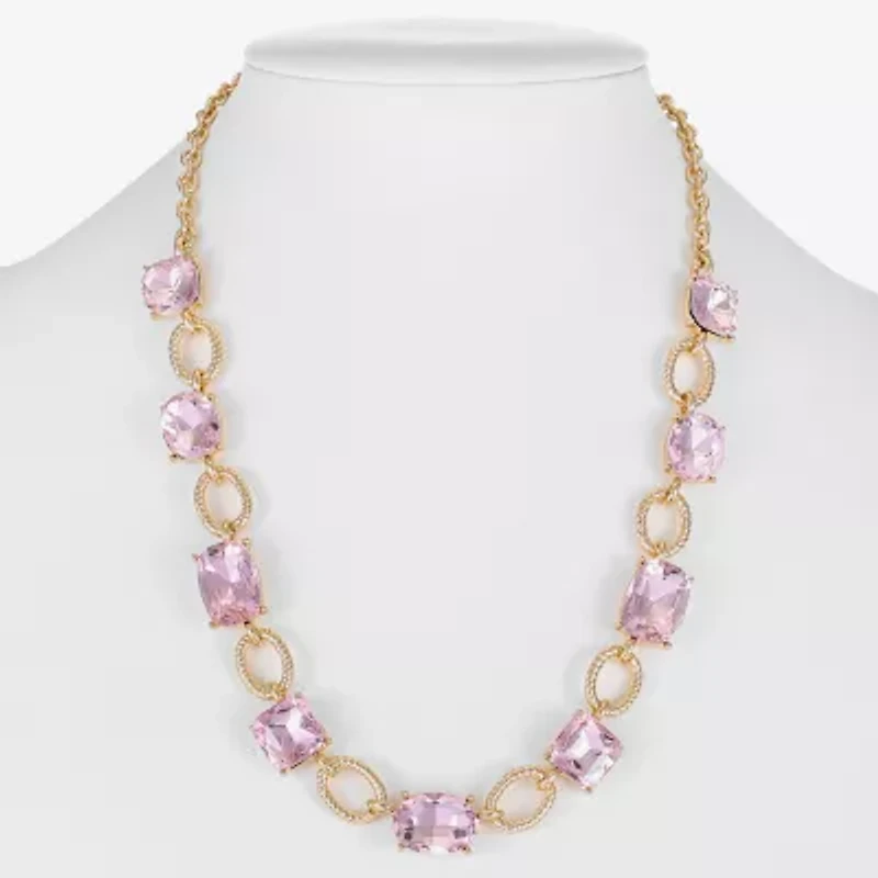 Monet Jewelry Rope Twist Link Womens 17 Inch Collar Necklace