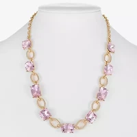 Monet Jewelry Rope Twist Link Womens 17 Inch Collar Necklace