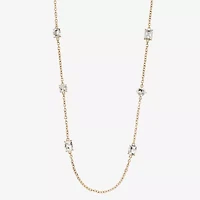 Monet Jewelry Womens Glass 32 Inch Strand Necklace