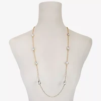 Monet Jewelry Womens Glass 32 Inch Strand Necklace