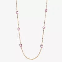 Monet Jewelry Womens Glass 32 Inch Strand Necklace