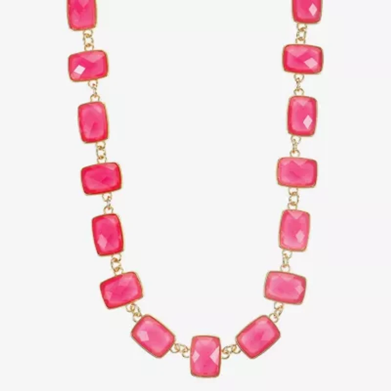 Liz Claiborne Womens 17 Inch Collar Necklace