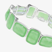 Liz Claiborne Womens Rectangular Stretch Bracelet
