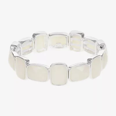 Liz Claiborne Womens Rectangular Stretch Bracelet