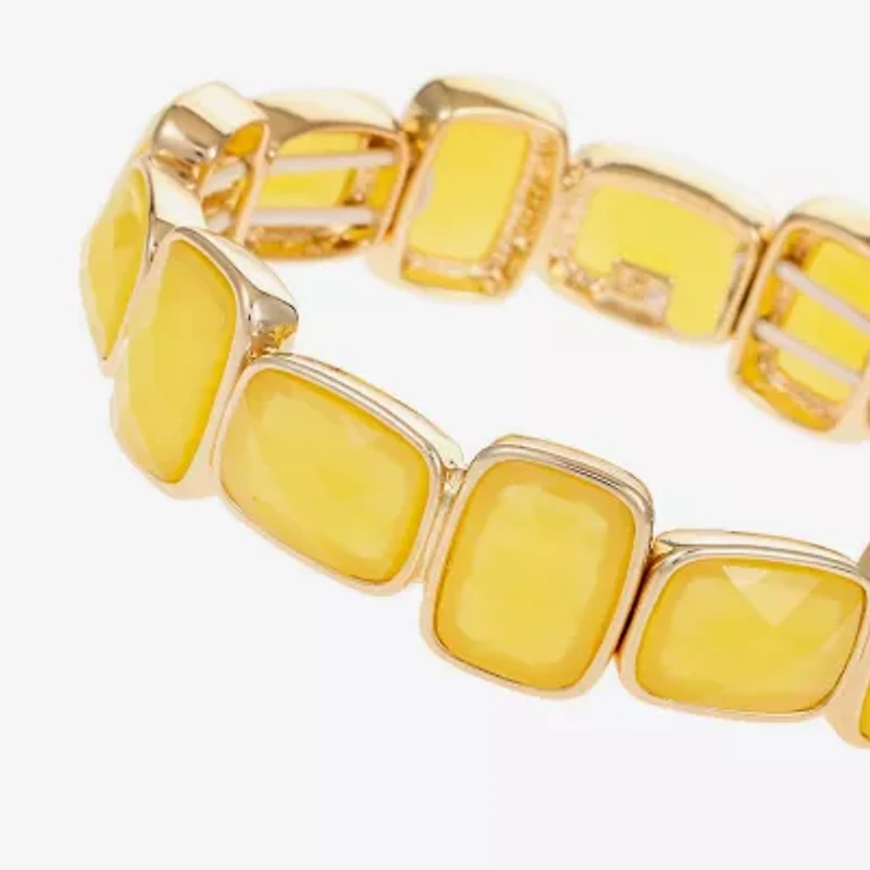 Liz Claiborne Womens Rectangular Stretch Bracelet