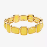 Liz Claiborne Womens Rectangular Stretch Bracelet