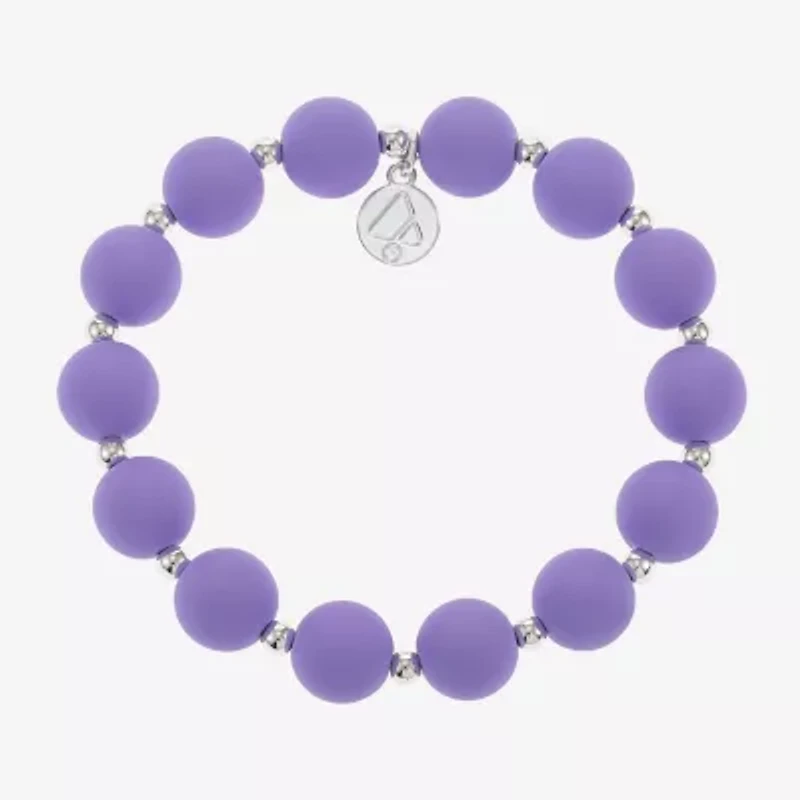 Liz Claiborne Matte Womens Round Stretch Bracelet