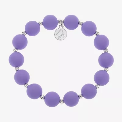 Liz Claiborne Matte Womens Round Stretch Bracelet