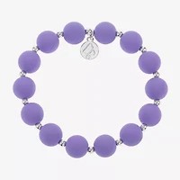 Liz Claiborne Matte Womens Round Stretch Bracelet