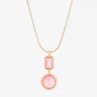 Liz Claiborne Womens 17 Inch Pendant Necklace
