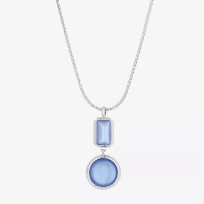 Liz Claiborne Womens 17 Inch Pendant Necklace