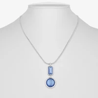 Liz Claiborne Womens 17 Inch Pendant Necklace