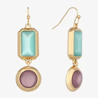 Liz Claiborne Womens Drop Earrings