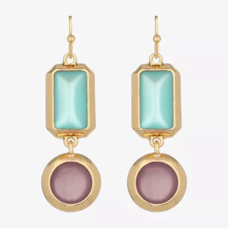 Liz Claiborne Womens Drop Earrings