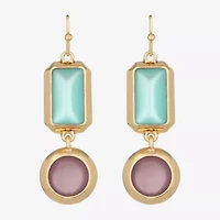 Liz Claiborne Womens Drop Earrings