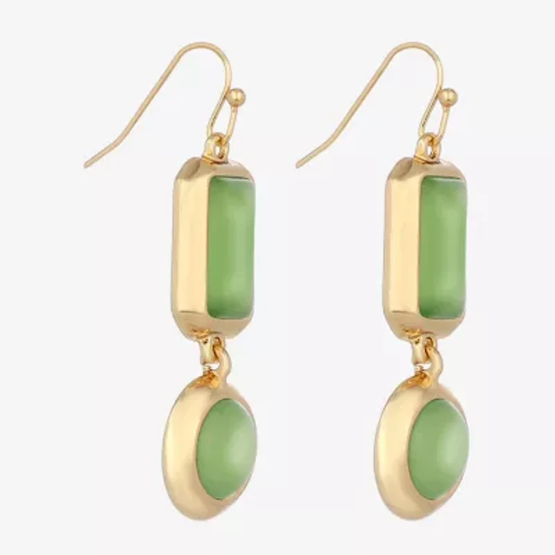 Liz Claiborne Womens Drop Earrings