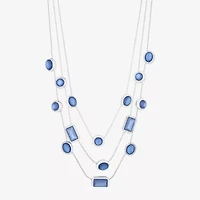 Liz Claiborne Womens 17 Inch Collar Necklace
