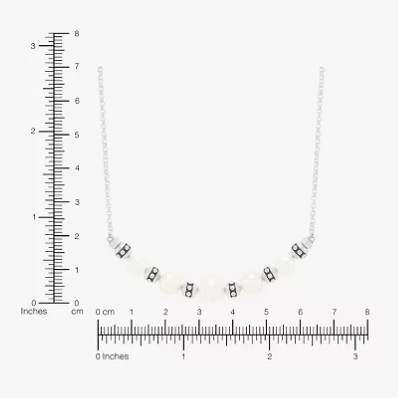 Limited Quantities! Womens White 18 Inch Strand Necklace