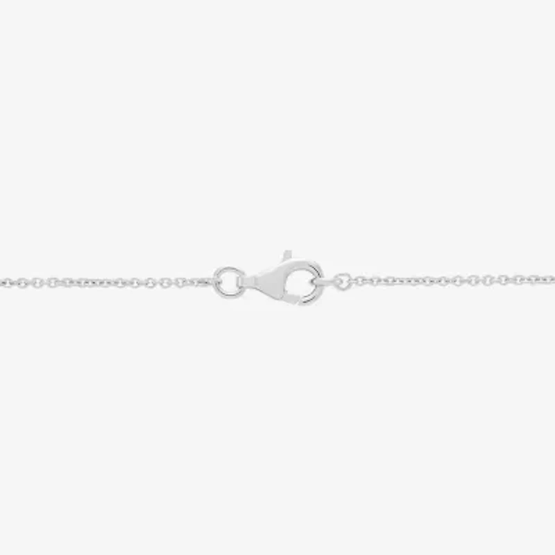 Limited Quantities! Womens Dyed White Cultured Freshwater Pearl Sterling Silver 18 Inch Pendant Necklace