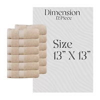 Home Weavers Inc Elegance Essentials Quick Dry Washcloth