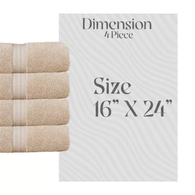 Home Weavers Inc Elegance Essentials 4-pc. Solid Hand Towel