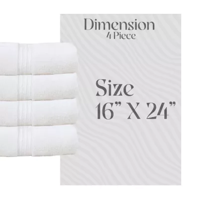 Home Weavers Inc Elegance Essentials 4-pc. Solid Hand Towel