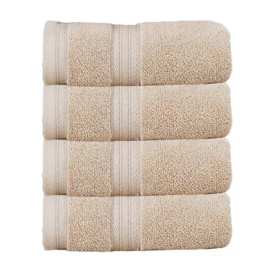 Home Weavers Inc Elegance Essentials 4-pc. Solid Hand Towel