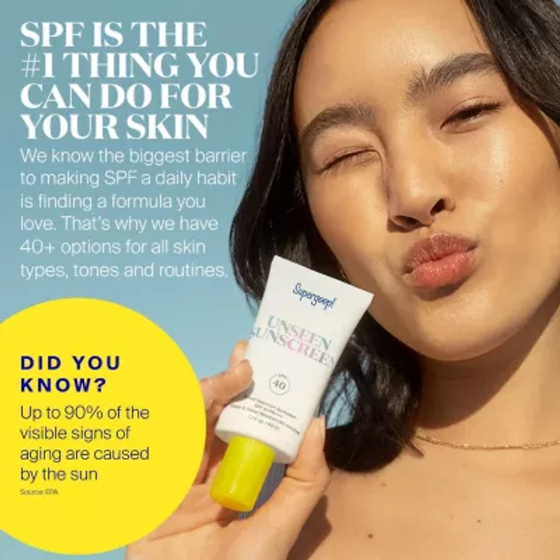 Supergoop Unseen Sunscreen Spf 40 1.7oz