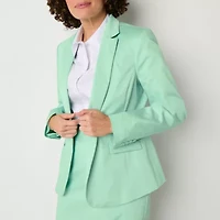 Liz Claiborne Womens Regular Fit Blazer