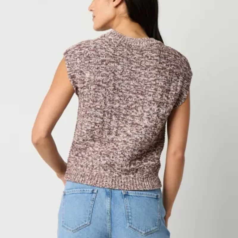 a.n.a Womens Crew Neck Sweater Vest