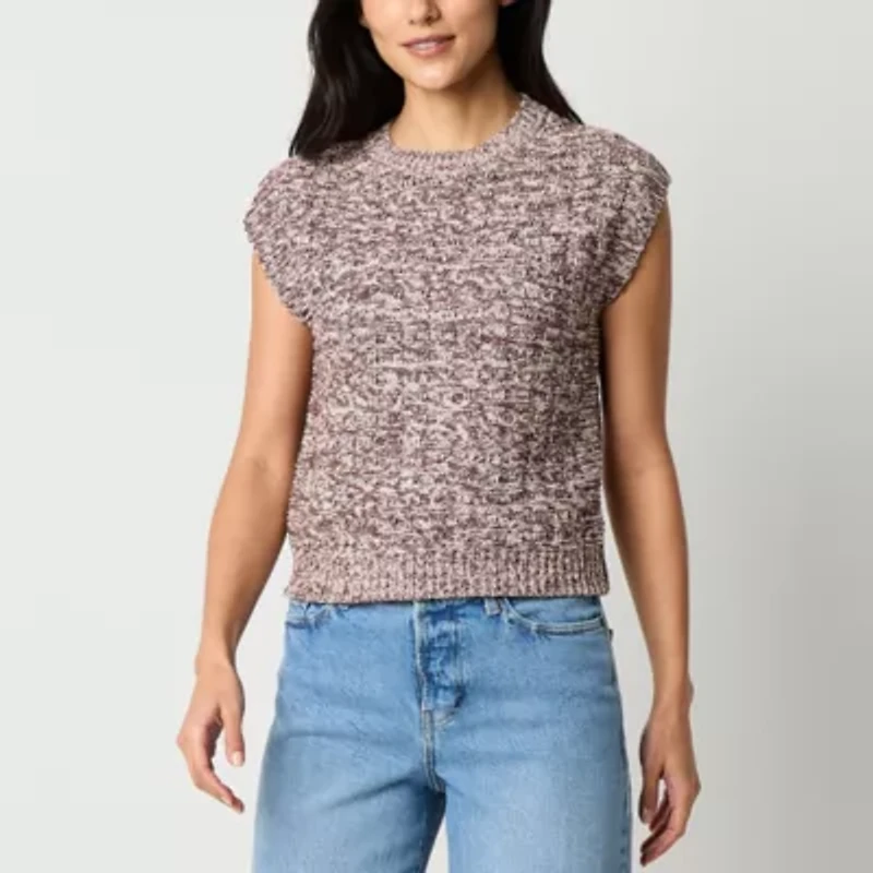 a.n.a Womens Crew Neck Sweater Vest