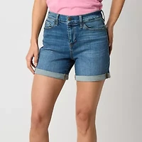 a.n.a Womens High Rise 5" Denim Short