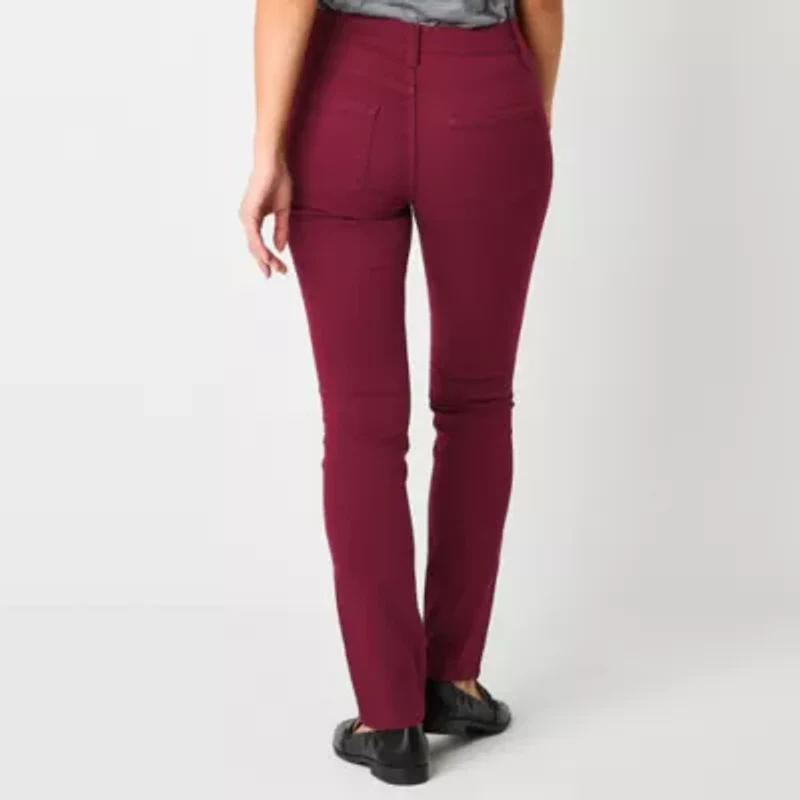 Liz Claiborne Sara Womens Skinny Fit Slim Jean