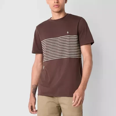 VOLCOM Mens Crew Neck Short Sleeve Regular Fit Graphic T-Shirt
