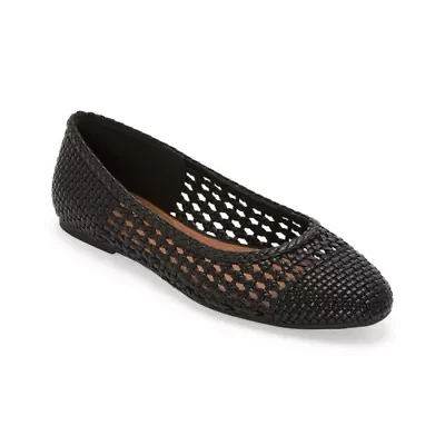 a.n.a Mabrey Womens Round Closed Toe Ballet Flats
