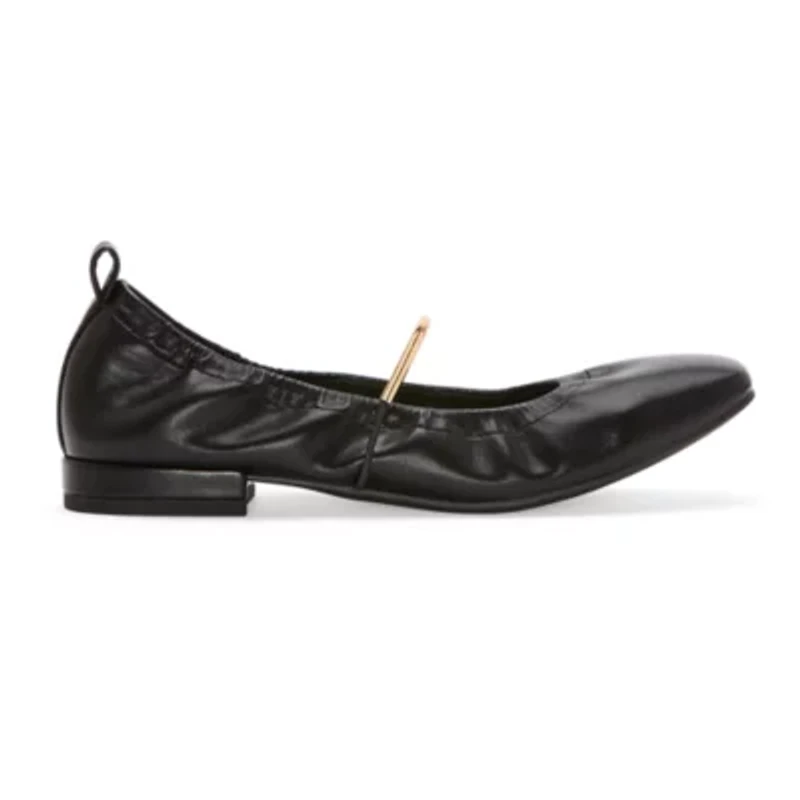 Worthington Talmond Womens Square Closed Toe Ballet Flats
