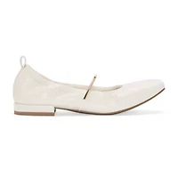 Worthington Talmond Womens Square Closed Toe Ballet Flats