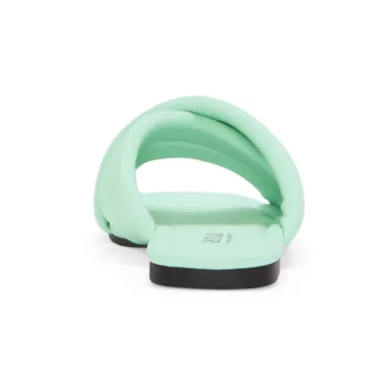 a.n.a Womens Puffy Slide Sandals