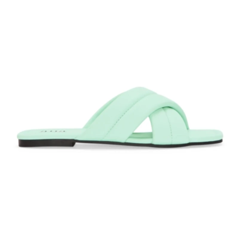 a.n.a Womens Puffy Slide Sandals