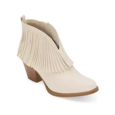 Frye and Co. Womens Demmy Stacked Heel Cowboy Boots