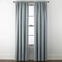 Linden Street Naturals 3-Ways To Hang Rod Pocket Back Tab Light-Filtering Single Curtain Panel