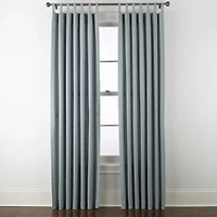 Linden Street Naturals 3-Ways To Hang Rod Pocket Back Tab Light-Filtering Single Curtain Panel