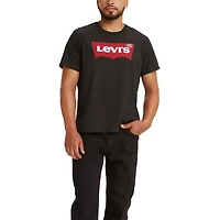 Levi's Set-In Neck Mens Round Short Sleeve Regular Fit Graphic T-Shirt