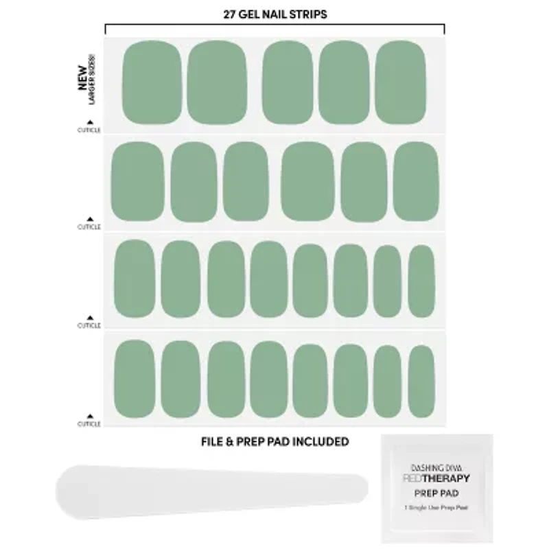 Dashing Diva Gloss Shine Gel Color Nail Appliques