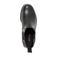 Eastland Womens Double Up Stacked Heel Chelsea Boots