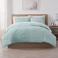Serta® Supersoft Cooling Midweight Comforter Set